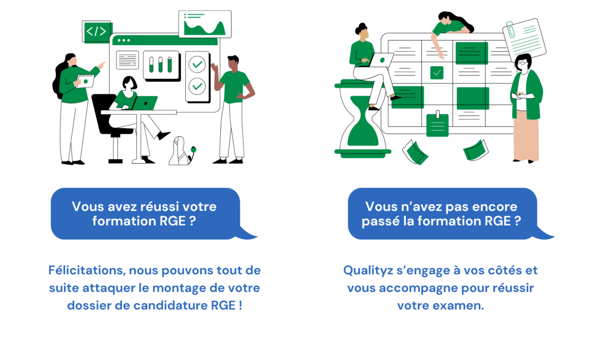 Formulaire Rge Solution Qualityz pour obtenir le label RGE en toute simplicité